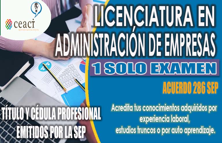 LICENCIATURA EN ADMINISTRACIÓN